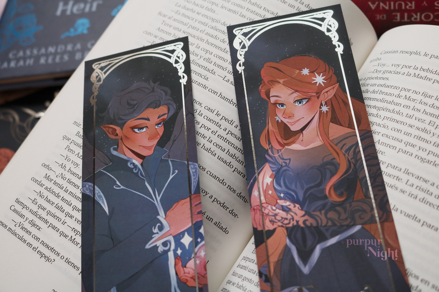 Feyre and Rhysand | ACOTAR Bookmark
