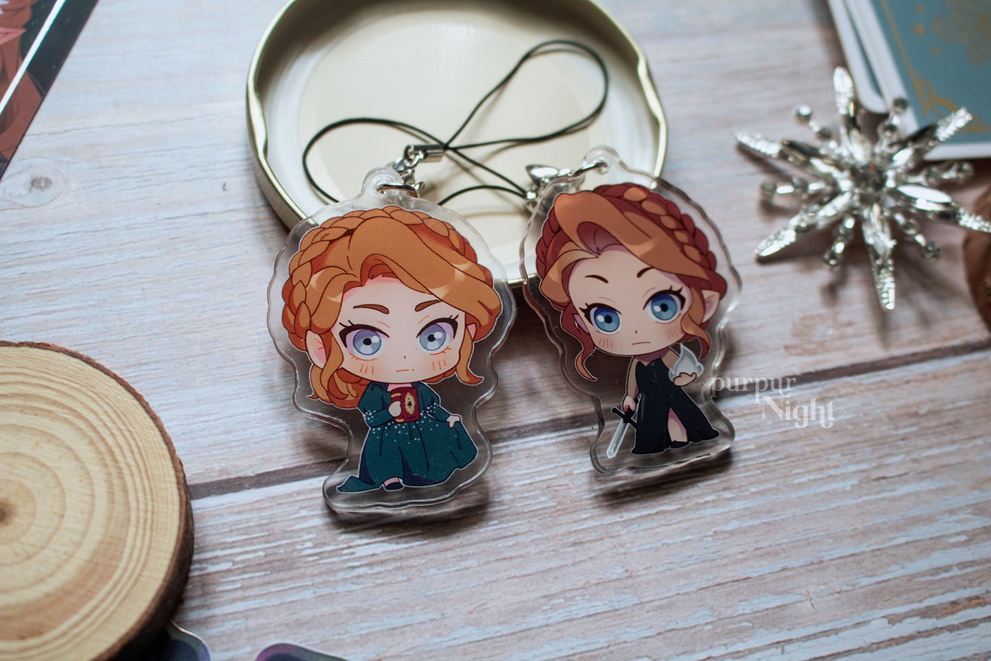 A Court of Thorns and Roses | ACOTAR Acrylic Keychains