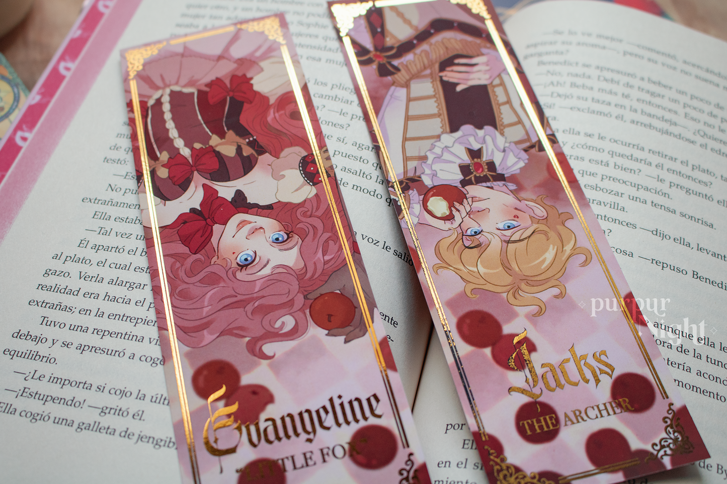 Jacks and Evangeline | OUABH Bookmark