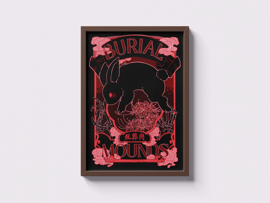 BURIAL MOUNDS | MDZS A4 PRINT