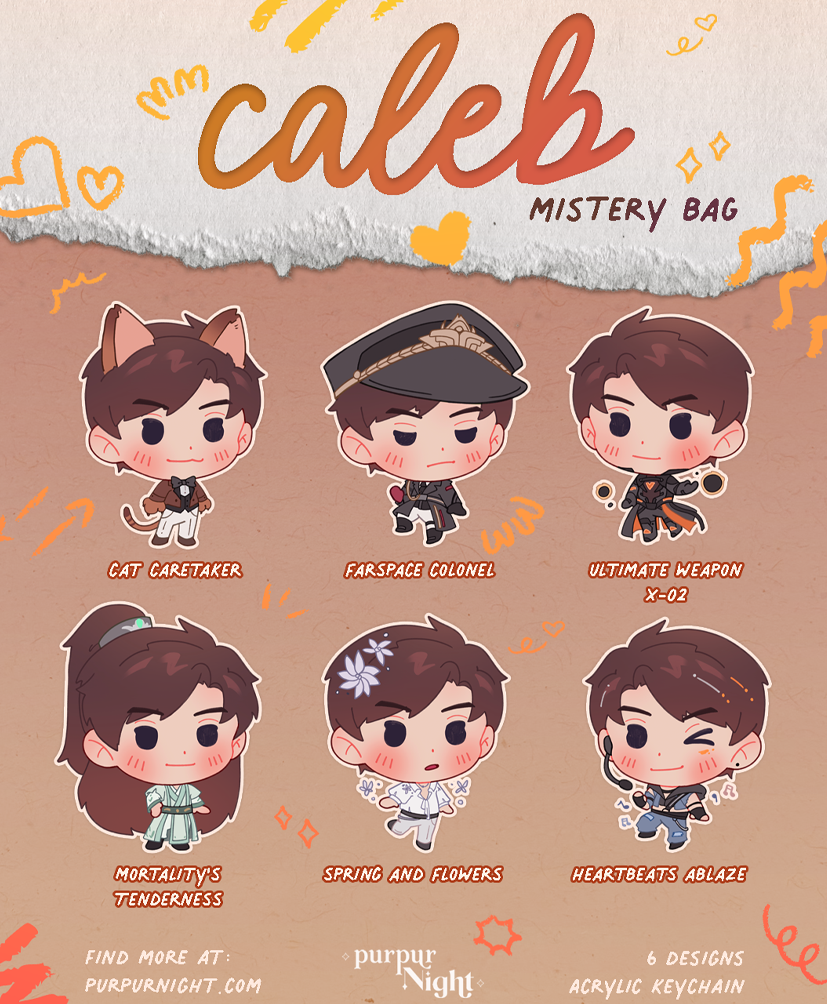 CALEB | BLIND BAG LADS Mini Acrylic Keychain