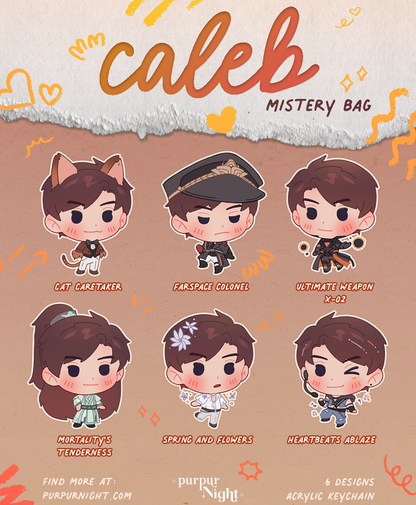 CALEB | BLIND BAG LADS Mini Acrylic Keychain