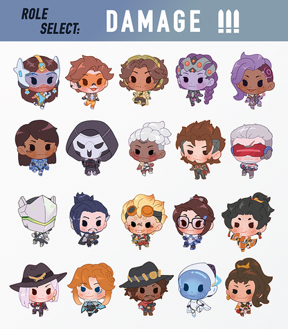 Overwatch | Mini Acrylic Keychains