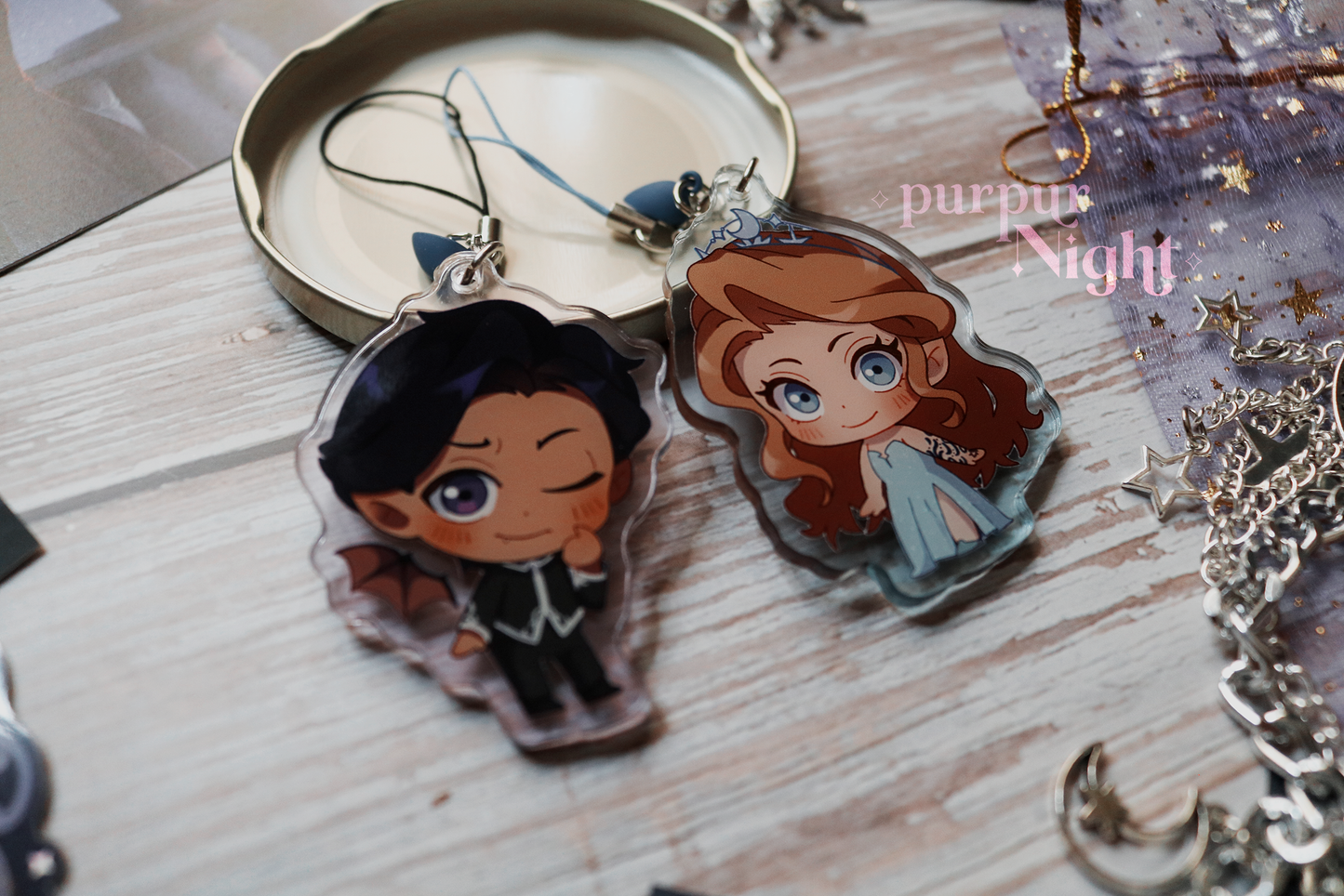 A Court of Thorns and Roses | ACOTAR Acrylic Keychains