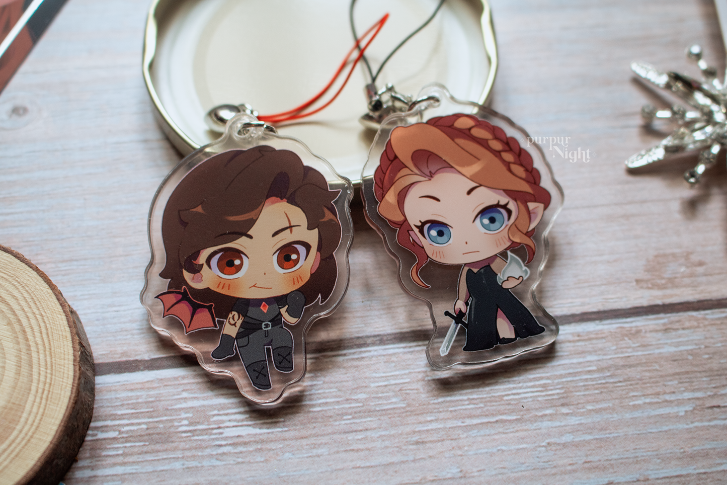 A Court of Thorns and Roses | ACOTAR Acrylic Keychains