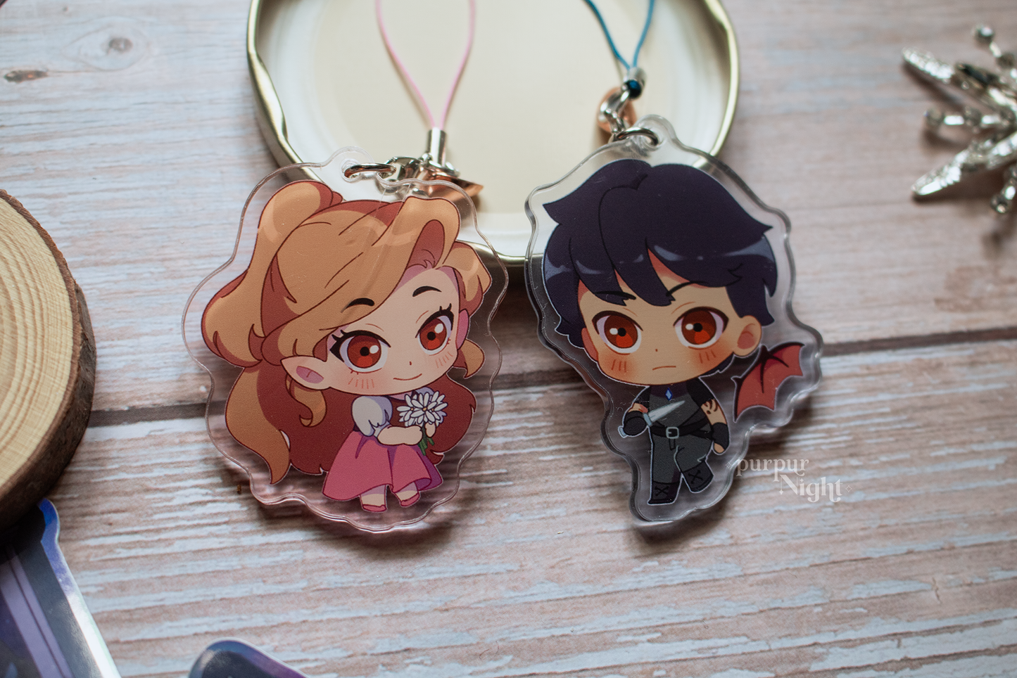 A Court of Thorns and Roses | ACOTAR Acrylic Keychains
