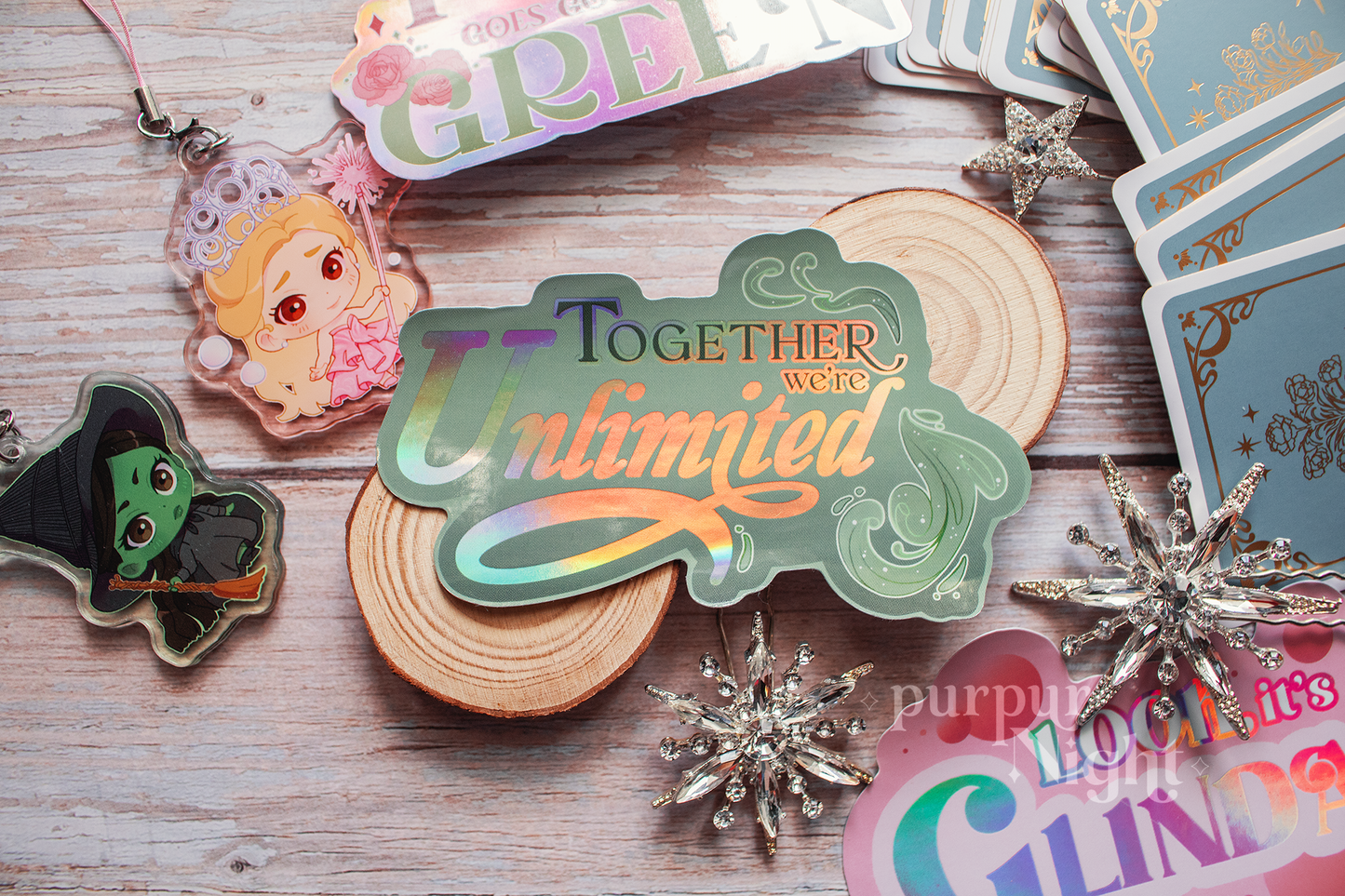 Unlimited | WICKED Vynil Sticker