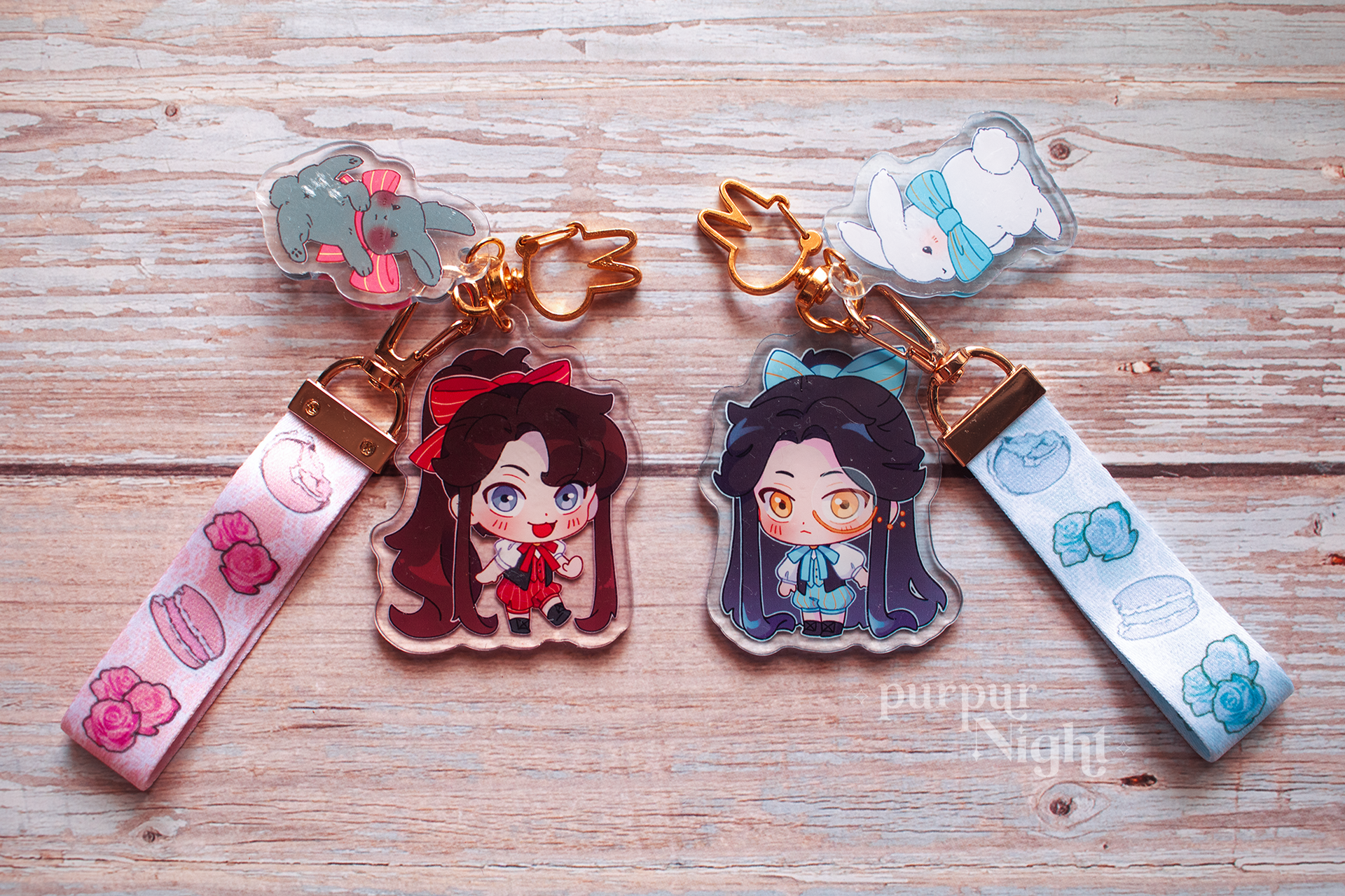 アクセサリー Meichan MXTX couples | Danmei Acrylic Keychain – PURPURNIGHT
