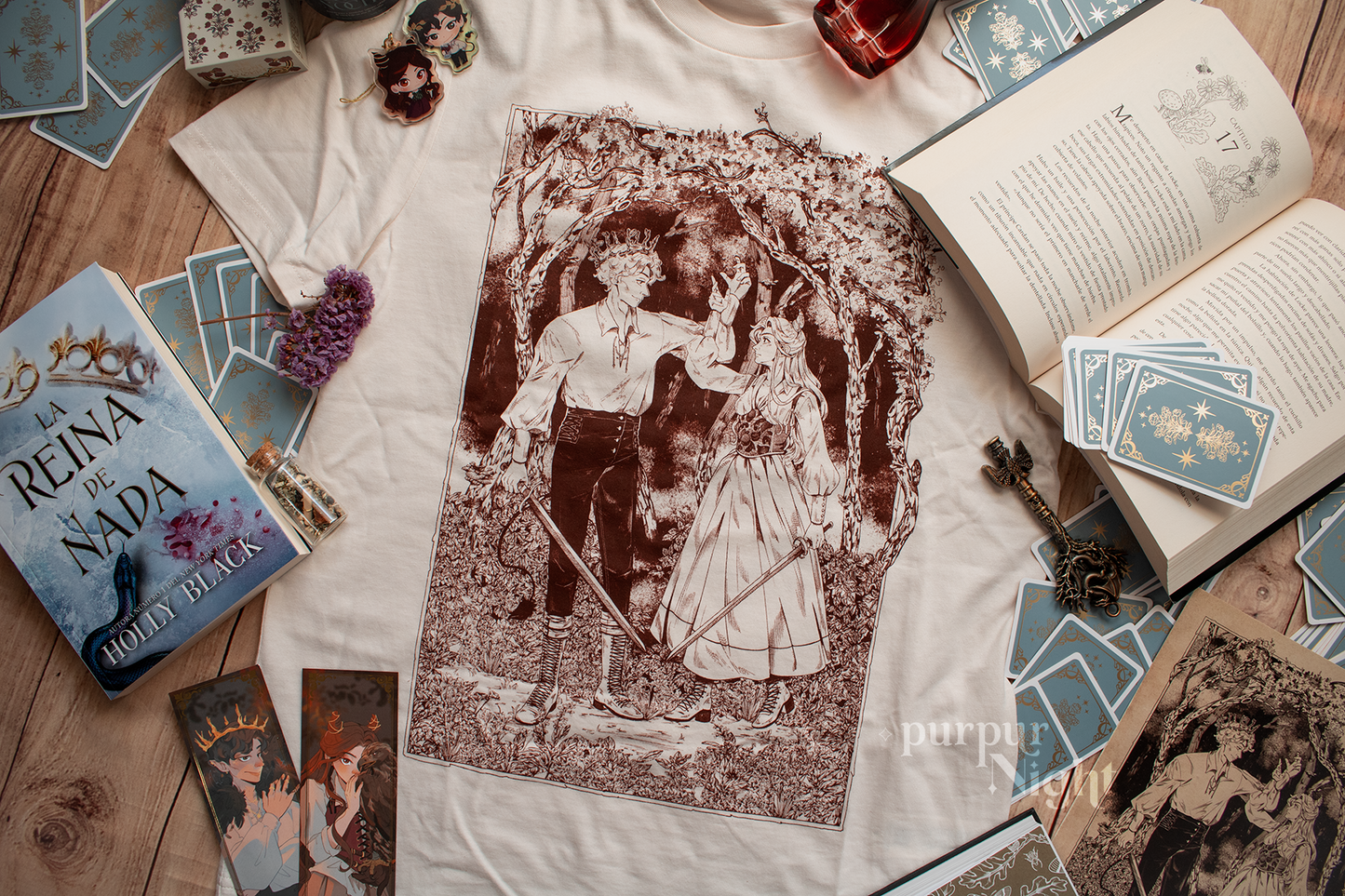 THE CRUEL PRINCE (white) | T-SHIRT