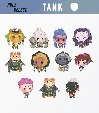 Overwatch | Mini Acrylic Keychains
