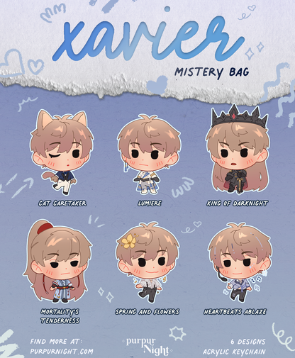 XAVIER | BLIND BAG LADS Mini Acrylic Keychain