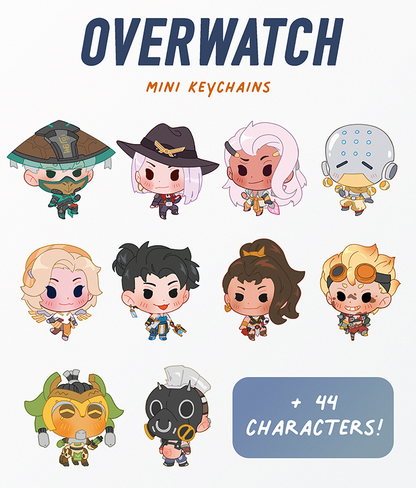 Overwatch | Mini Acrylic Keychains